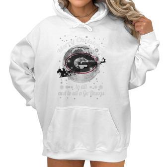 Merry Christmas To All And To All A Go Dawgs Georgia Bulldogs Shirt Women Hoodie | Favorety UK