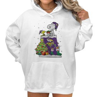 Minnesota Vikings Christmas Tree Women Hoodie | Favorety DE