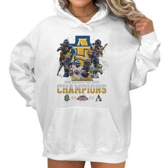 North Carolina A&T Aggies 2019 Celebration Bowl Champions Shirt Women Hoodie | Favorety UK