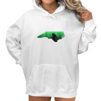 North Carolina Bigfoot Sasquatch Nc Men Women Gift Women Hoodie | Favorety