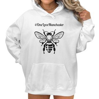 One Love Manchester Bee Tee Women Hoodie | Favorety