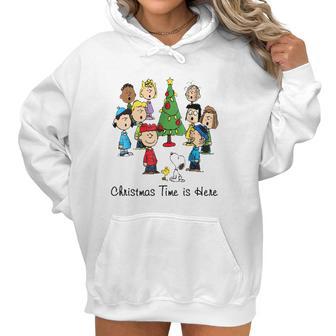 Peanuts Christmas Time Is Here Shirt Women Hoodie | Favorety AU