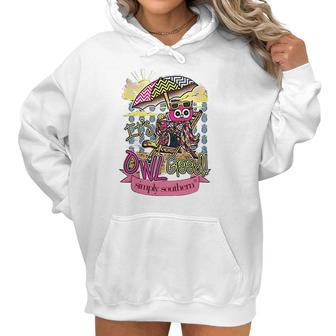 Simply Southern Owl Good Women Hoodie | Favorety CA