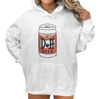 The Simpsons Mens Simpsons Duff Beer Women Hoodie | Favorety AU