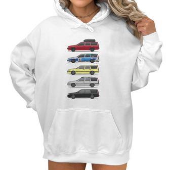 Stack Of Volvo 850R T5 Wagons Womens T-Shirts Women Hoodie | Favorety