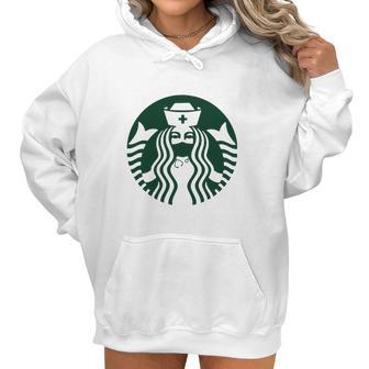 Starbuck Coffee Nurse Women Hoodie | Favorety