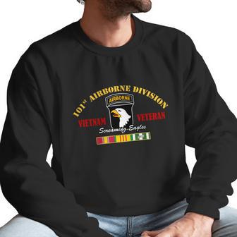 101St Airborne Division Vietnam Veteran Graphic Design Printed Casual Daily Basic Men Sweatshirt | Favorety DE