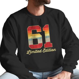 61St Birthday Vintage Limited Edition 1961 61 Years Old Men Men Sweatshirt | Favorety AU