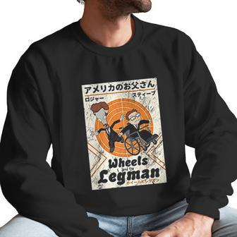 American Dad Wheels And The Legman Men Sweatshirt | Favorety