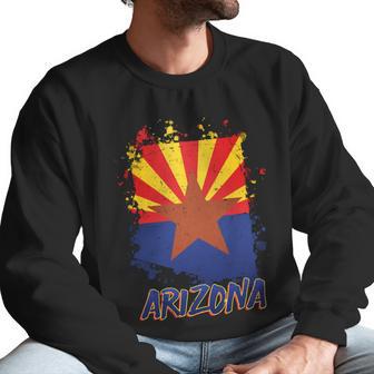 Arizona State Star Flag Men Sweatshirt | Favorety