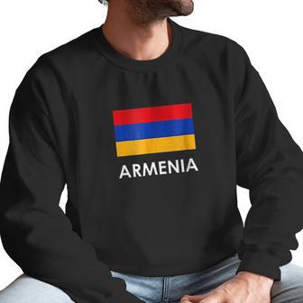 Armenia Flag For Armenians Loving Americans Men Sweatshirt | Favorety CA