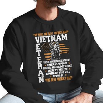 We Were The Best America Vietnam Veteran Men Sweatshirt | Favorety