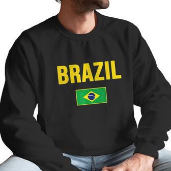 Brasil Brazilian Flag Brazil Men Sweatshirt | Favorety DE