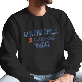 Champion Dad University Of Illinois Urbana Champaign University 2020 Men Sweatshirt | Favorety UK