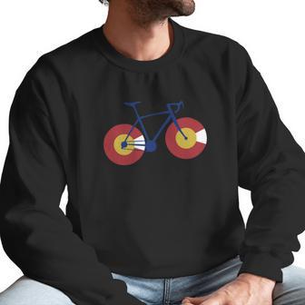 Colorado Flag Bicycle Men Sweatshirt | Favorety DE