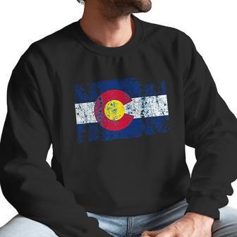 Colorado Flag Vintage Retro Style Men Sweatshirt | Favorety DE