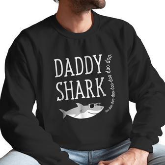 Cool Daddy Shark Men Sweatshirt | Favorety