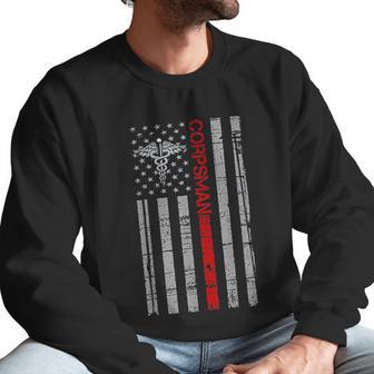 Corpsman Gift 8404 Flag Title Doc Gift For Corpsman Men Sweatshirt | Favorety DE