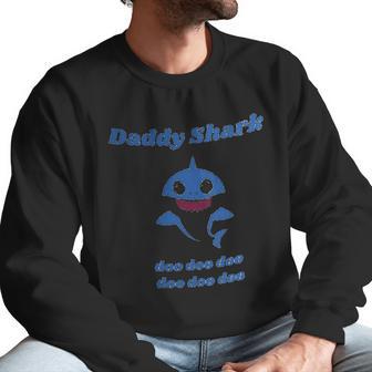 Cute Daddy Shark Gift Men Sweatshirt | Favorety CA