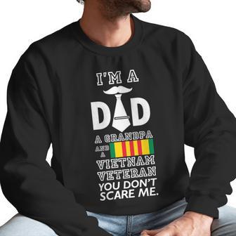 Dad Vietnam Veteran Graphic Design Printed Casual Daily Basic Men Sweatshirt | Favorety UK