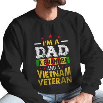 I Am A Dad And A Vietnam Veteran Enjoyable Gift 2022 Men Sweatshirt | Favorety CA