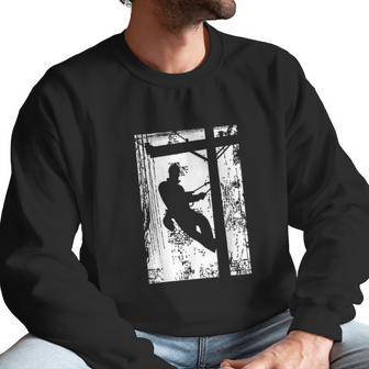 Daddy Father Lineman Electric Cable Lineman Gift Men Sweatshirt | Favorety UK