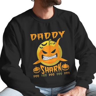 Daddy Shark Doo Boo Halloween Men Sweatshirt | Favorety CA