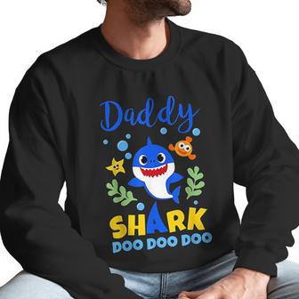 Daddy Shark Gift Cute Baby Shark Men Sweatshirt | Favorety UK