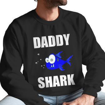 Daddy Shark Gift From Family Men Sweatshirt | Favorety UK