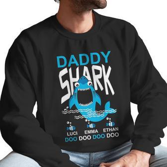 Daddy Shark Kids Name Men Sweatshirt | Favorety UK