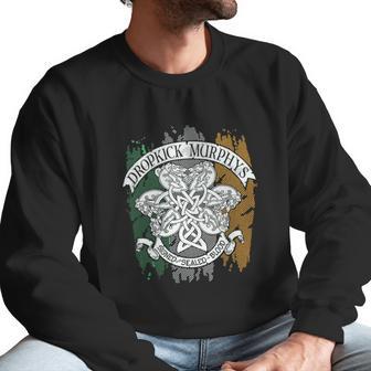 Dropkick Murphys Knotwork Flag Men Sweatshirt | Favorety