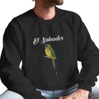 El Salvador Torogoz National Bird Salvadorian Pupusas Flag Men Sweatshirt | Favorety AU