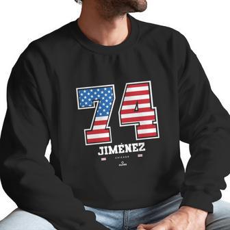 Eloy Jimenez Us Flag Number Men Sweatshirt | Favorety UK