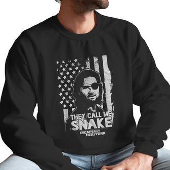 Escape From New York Snake Flag Men Sweatshirt | Favorety CA