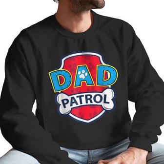 Funny Dad Patrol - Dog Dad Men Sweatshirt | Favorety