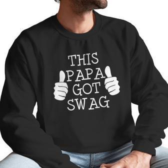 Funny Fathers Day 2018 This Papa Got Swag Men Sweatshirt | Favorety UK