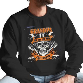 Grandpa The Man The Myth The Legend New Trend Men Sweatshirt | Favorety DE