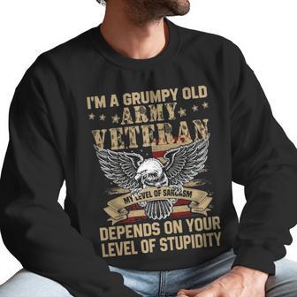 Im A Groumpy Old Army Veteran Men Sweatshirt | Favorety AU