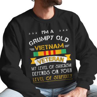 Im A Grumpy Old Vietnam Veteran Men Sweatshirt | Favorety UK