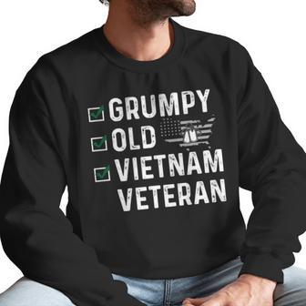 Grumpy Old Vietnam Veteran V2 Men Sweatshirt | Favorety UK