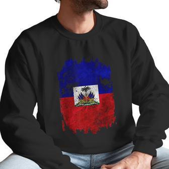 Haitian Flag Nou La Zoe Pound Cool Gift Haiti Men Sweatshirt | Favorety AU