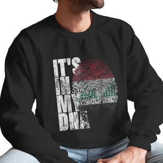 Its In My Dna Iraqi Islamic Persian Gifts Iraq Flag Men Sweatshirt | Favorety CA