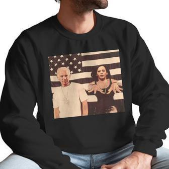 Joe Biden And Kamala Harris Make Shup Outkast Stankonia America Flag Shirt Mf Men Sweatshirt | Favorety