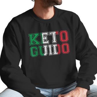 Keto Guido Italian Ketogenic Diet Italy Flag Men Sweatshirt | Favorety AU