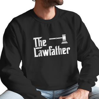 The Law Father Funny Lawyer Attorney Men Sweatshirt | Favorety UK