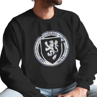 Lion Rampant Scotland Scottish Scots Flag Men Sweatshirt | Favorety CA