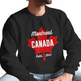 Maple Leaf Canada Flag Eh Montreal Canada Men Sweatshirt | Favorety DE