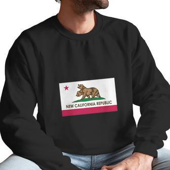 New California Republic Ncr Flag Men Sweatshirt | Favorety CA