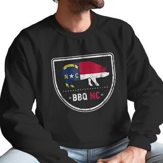 North Carolina State Flag Bbq Nc Men Sweatshirt | Favorety