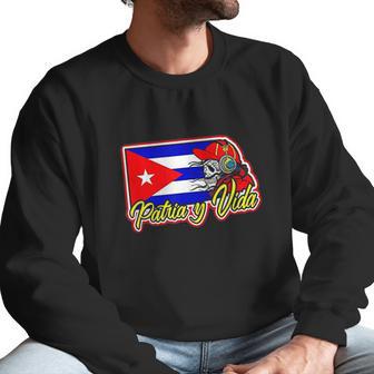 Patria Y Vida Cuba Flag Men Sweatshirt | Favorety UK